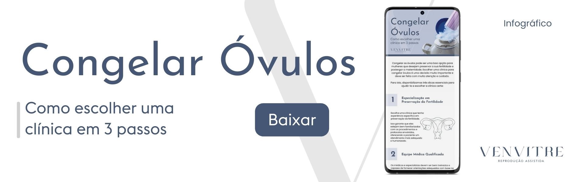 Congelar Óvulos - Baixar infográfico